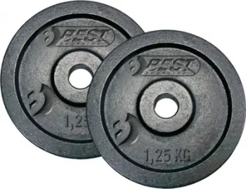 Pesha disku Best Sporting, set 2x1.25kg, gize, i zi