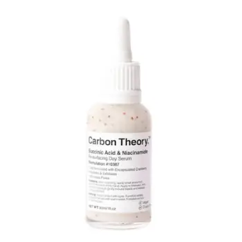 Serum për fytyrë Carbon Theory Succinic Acid & Niacinamide Re-Surfacing Day Serum, 30 ml