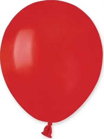 Balona lateksi Gemar 5, 12cm, set 100 copë, të kuqe