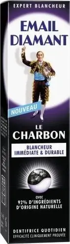 Pasta dhëmbësh Email Diamant Le Charbon, karbon aktiv, 75ml