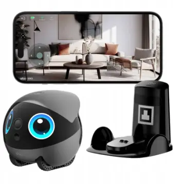Robot monitorimi Enabot EBO Air 2 Plus, kamera 3K Ultra HD, AI tracking, gri
