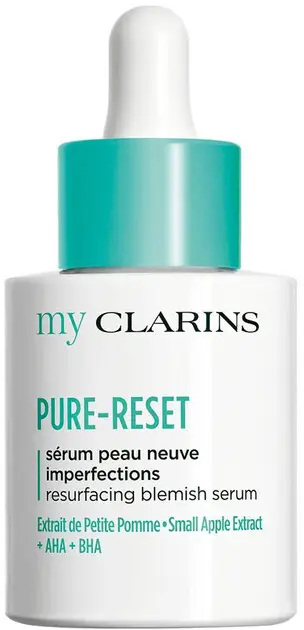 Serum për fytyrë Clarins Pure Reset Resurfacing Blemish, 30 ml