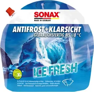 Ujë për xhama SONAX, -18°C, 3L