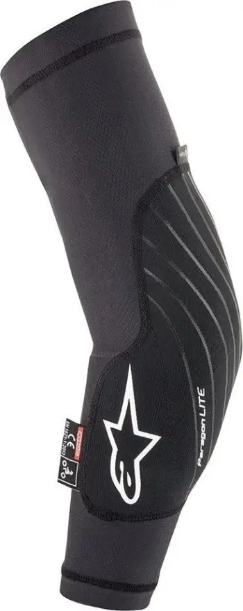 Mbrojtëse bërryli Alpinestars Paragon Lite, për çiklizëm, madhësia XL, e zezë