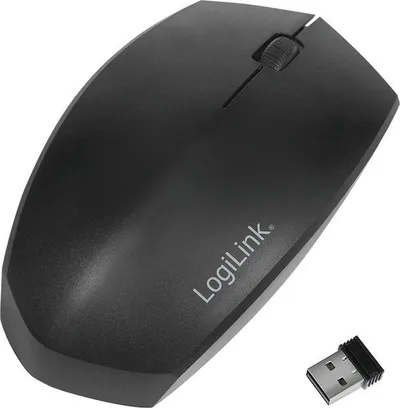 Maus LogiLink ID0191, E zezë - 2