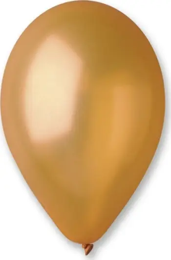 Balona metalike Godan, 33 cm, 50 copë, ngjyrë ari