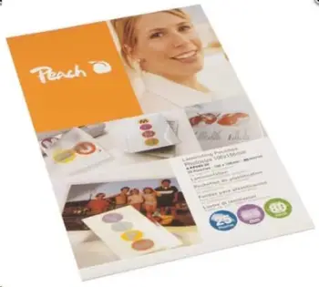 Fletë plastifikuese Peach Laminating Pouches A5, 154x216mm, 125 mikron, 100 copë