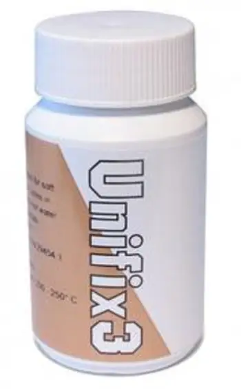 Pasta flux Unipak Unifix 3, 250g, me furçë, e bardhë