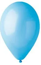 Balona pastel blu 25cm, 100 copë - 1