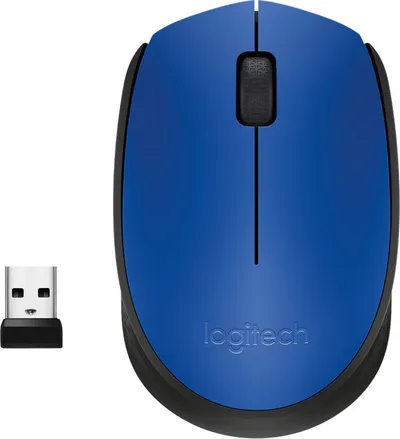 Maus Logitech M171 (910-004640), zi/kaltërt - 1