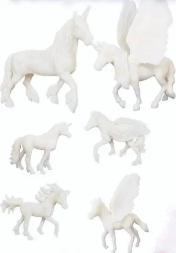 Set pikturimi për figurina njëbrirëshi për fëmijë, akrilik, 4+ vjeç, shumëngjyrësh