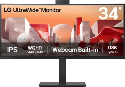 Monitor LG 34BA85QE-B, 34", WQHD 3440 x 1440, i zi - 1