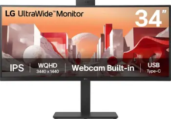 Monitor LG 34BA85QE-B, 34", WQHD 3440x1440, IPS, i zi