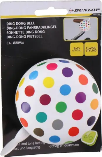 Zile biçiklete Dunlop, 80 mm, metalike, me pika