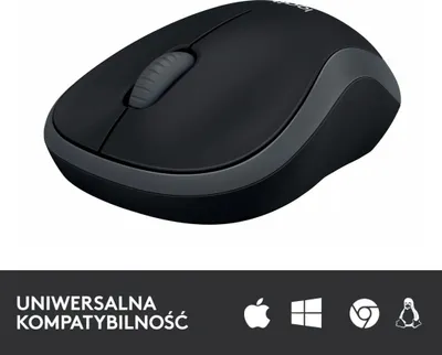 Maus Logitech M185 (910-002238), i hirtë - 7