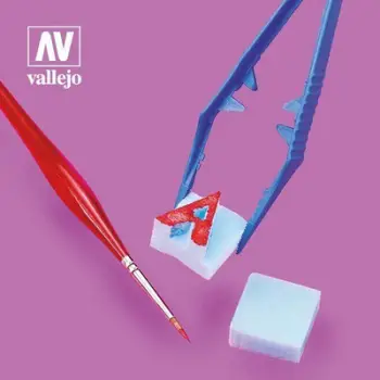 Set pincash plastike Vallejo Hobby Tools, 5 copë, për modelizëm