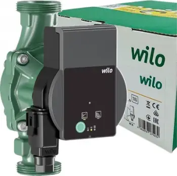 Pompa qarkulluese Wilo ATMOS PICO 25/1-8, 25mm, motor EC me efikasitet të lartë, e gjelbër