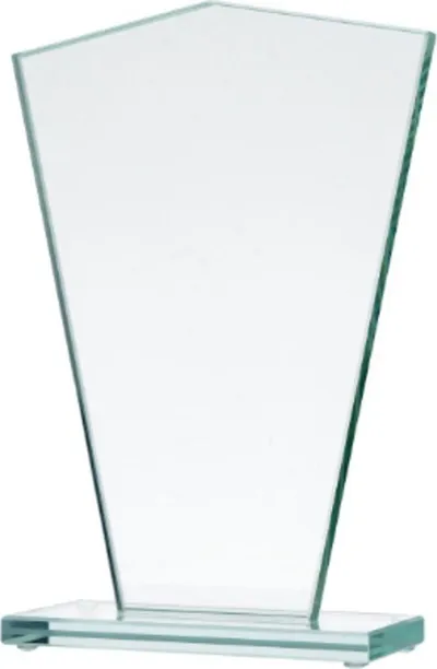 Trofe xhami Victoria Sport Glass Trophy, 25cm, transparent - 1