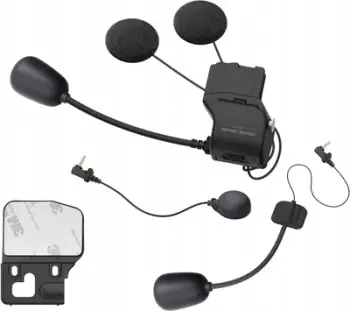 Komplet montimi për helmetë Sena 20S 20S Evo 30K 50S, Clamp Kit, i zi