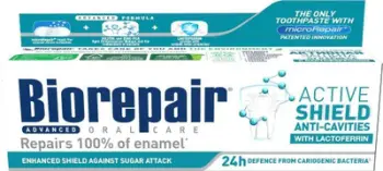 Pastë dhëmbësh Biorepair Active Shield, 75ml, pa fluor