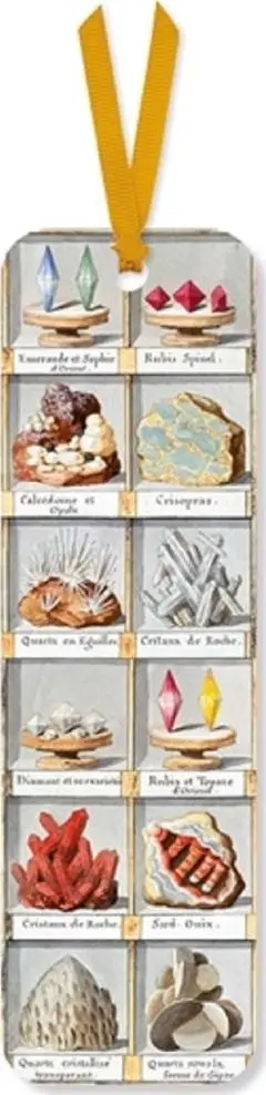 Shenjues libri Museums and Galleries Crystal Studies, me fjongo dekorative, shumëngjyrësh