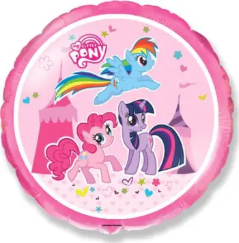 Balonë foli Godan Little Pony, 46 cm, shumëngjyrësh