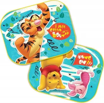 Roleta dielli për makinë Seven Winnie the Pooh, set 2 copë, shumëngjyrëshe