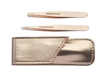Set piskatore Tweezerman, 2 copë, ari rozë