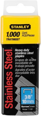 Kapëse Stanley G, 10mm, set 5000 copë, çelik i galvanizuar - 1