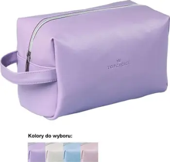 Çantë kozmetike Top Choice Leather 96983, 22.5x14x11cm, e zezë
