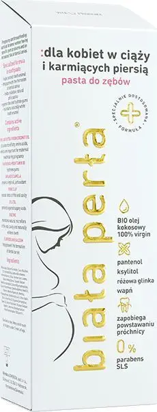 Pastë dhëmbësh për gratë shtatzëna Biala Perla, 75ml