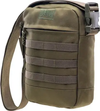 Çantë krahu Magnum Messenger LARUS, ulliri/e gjelbërt, universale