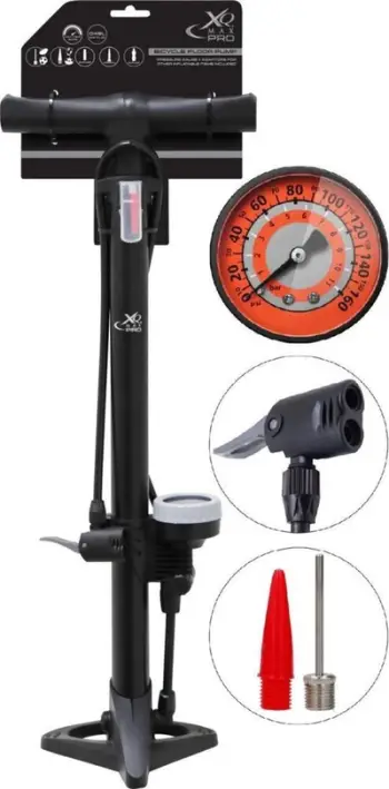 Pompe dyshemeje XQMAX PRO, me manometër 11 bar, kokë universale
