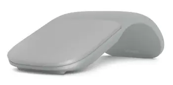 Maus Microsoft Surface Arc, Bluetooth 4.0, pa tela, gri e çelët