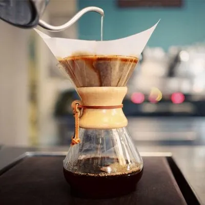 Bokall për kafe Chemex Brewer, transparent/ i kaftë - 3