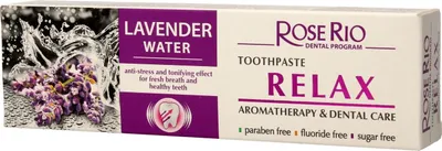 Pastë dhëmbësh Rose Rio Lavender, pa fluor, 65ml - 1
