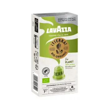 Lavazza Tierra Bio, përzierje kompatibile me Nespresso® (10 kapsula)