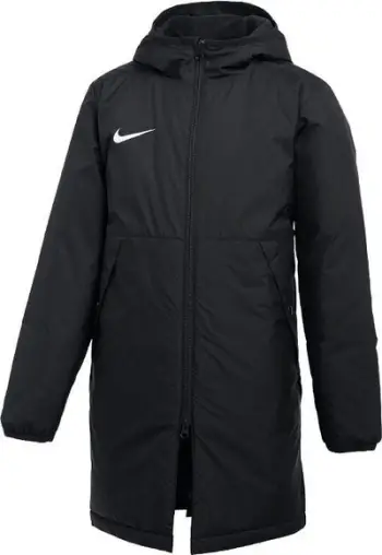 Jakne për fëmijë Nike Team Park 20 Jr CW6158 010, dimërore, rezistente ndaj ujit, e zezë