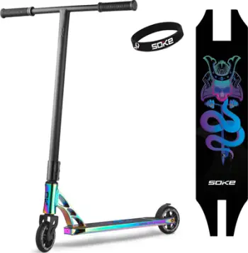 Trotinet Soke XTR Street Rainbow 1620, rrota PU 88A, deri 100 kg, shumëngjyrësh