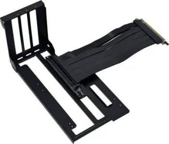 Kompleti për GPU vertikale Lian Li A3 mATX PCIe 4.0, kabllo riser 150mm, i zi