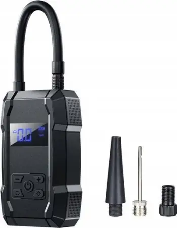 Pompe elektrike WEKOME Pi801, kompresor portativ, power bank 2000mAh, e zezë
