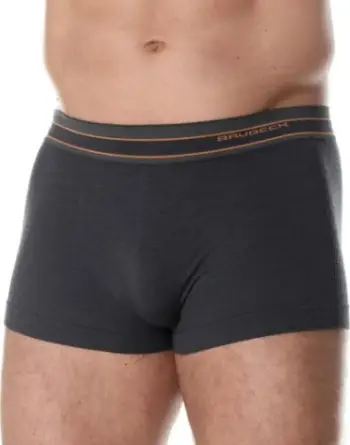 Bokse për meshkuj Brubeck BX10870 ACTIVE WOOL, lesh merino, madhësia M, grafit
