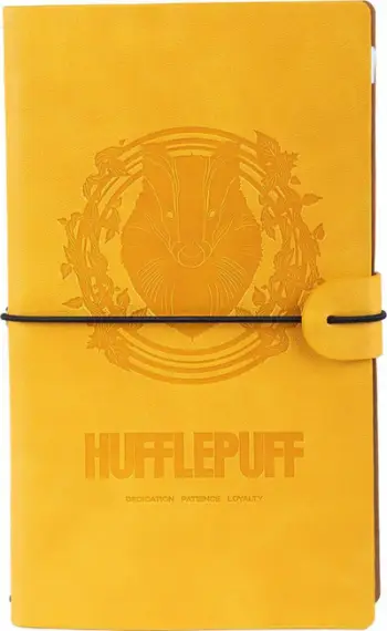 Fletore Harry Potter Hufflepuff, poliuretan, e verdhë