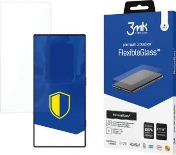 Mbrojtëse ekrani 3MK FlexibleGlass për Nubia Red Magic 8 Pro 8 Pro Plus 8S Pro, xham hibrid, transparente