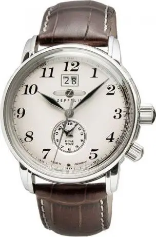 Orë dore meshkuj Men S 7644-5, 40mm, quartz, kafe