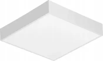 Plafon tavani Lena Lighting LED katror, dritë neutrale, i bardhë