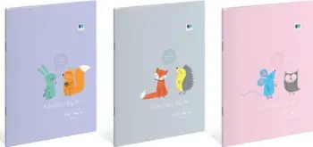 Fletore Interdruk color B&B Kids, 10 copë, 32 fletë A4, me vija, shumëngjyrëshe