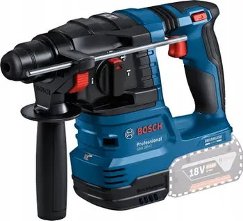 Çekiç rotativ Bosch Professional GBH 185-LI, 18V, pa furça, blu e zezë