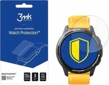 Mbrojtëse ekrani 3MK FlexibleGlass Xiaomi Watch S1 Active, xham hibrid, 0.2mm, transparente