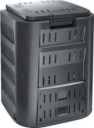 Kompostues Prosperplast COMPOGREEN, 220L, për kopsht, i zi - 1
